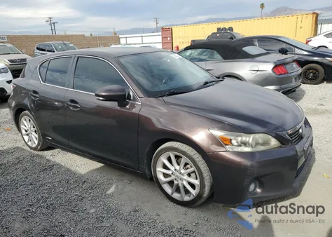 2012 Lexus Ct 200 from USA, damaged, VIN JTHKD5BH8C2075744
